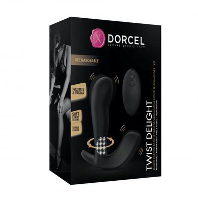 Універсальний вібратор з перлинним масажем Dorcel TWIST DELIGHT SO5080 фото