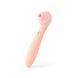 Вакуумный стимулятор с вибратором KISSTOY Polly Max Pink SO9558 фото 4