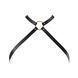 Портупея из экокожи Bijoux Indiscrets MAZE &mdash; Cross Chest Harness Black SO6635 фото 1