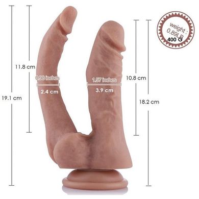 Двойной фаллоимитатор Hismith 9.8" Double Penetrator Silicone Dildo SO9959 фото