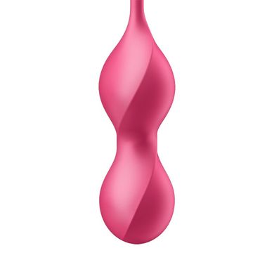 Вагинальные шарики с вибрацией Satisfyer Love Birds 2 Connect App Red SX0571 фото