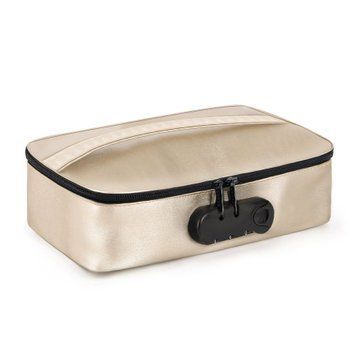 Кейс для игрушек Dorcel DISCREET BOX LUXURY GOLD, кодовый замок, 27&times;16&times;7,62 см SX1109 фото