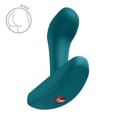 Анальна пробка Fun Factory Bootie Vibe Bottle Green SX3713 фото