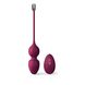 Вагинальные шарики Dorcel LOVE BALLS PLUM, вибрации и движения внутреннего шарика, пульт ДУ SO7388 фото 1