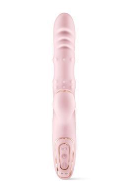 Вибратор-кролик 5в1 Yoba Classy, вибрация, ротация, пульсация, жемчужный массаж, нагрев SX3983 фото