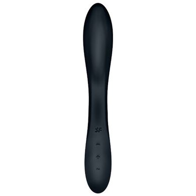 Вібратор із перлинною стимуляцією точки G Satisfyer Rrrolling Explosion Black SO6074 фото