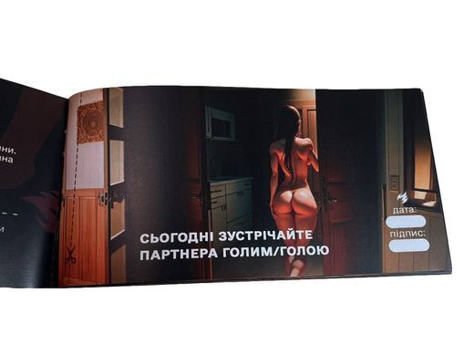 Чековая книжка &laquo;СЕКС Бажань - Новий рівень&raquo; (50 спокусливих чеків) (UKR) SX0671 фото