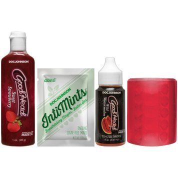 Набор для минета Doc Johnson GoodHead Fundamentals Kit, zip-пакет SX4945 фото