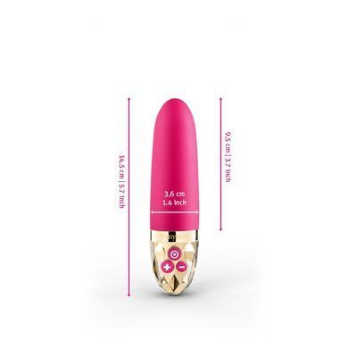 Вибратор Mystim Sleak Freak Pink, 8 режимов, внутренняя и внешняя стимуляция SO8140 фото