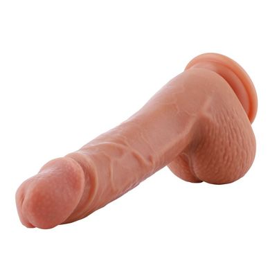 Ультрареалистичный фаллоимитатор для секс-машин Hismith 8.3″ 2-layers Silicone Flesh Dildo,2-слойный SO6204 фото