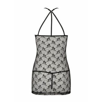 Полупрозрачная сорочка Passion AZALIA CHEMISE S/M, black SO4135 фото