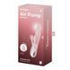 Вибратор-кролик надувной Satisfyer Air Pump Bunny 3, 12 режимов, двойной отросток SX2173 фото 6
