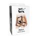 Шкіряні гартери Art of Sex - Melani Leather garters, Чорні XS-M SO8300 фото 4