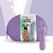Мінівібратор FeelzToys Magic Bunny Purple з двома насадками SO4439 фото