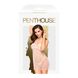 Приталена сорочка-сітка зі стрінгами Penthouse - All Yours White L/XL SO5231 фото 3