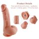 Ультрареалистичный фаллоимитатор для секс-машин Hismith 8.3″ 2-layers Silicone Flesh Dildo,2-слойный SO6204 фото 2