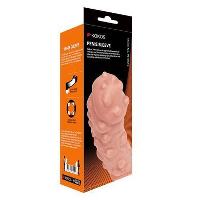 Насадка на член Kokos Penis Sleeve PS 003 L SX3244 фото