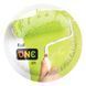 Презерватив ONE Color Sensations Roll ONE on, 1 шт, салатовий, гладенький, зі змазкою