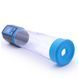 Автоматична вакуумна помпа Men Powerup Passion Pump Blue, LED-табло, перезаряджувана, 8 режимів SO6298 фото 3