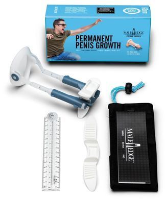 Экстендер для увеличения члена Male Edge Basic, ремешковый, масса всего 65 г, прочный пластик ME001 фото