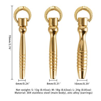 Набор уретральных стимуляторов LOCKINK Bad Boy Training Urethral Plugs Set SX0898 фото