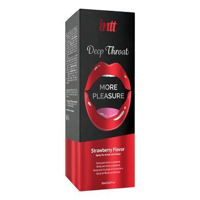 Спрей для глибокого мінету Intt Deep Throat Oral Spray Strawberry (12 мл) SX4735 фото
