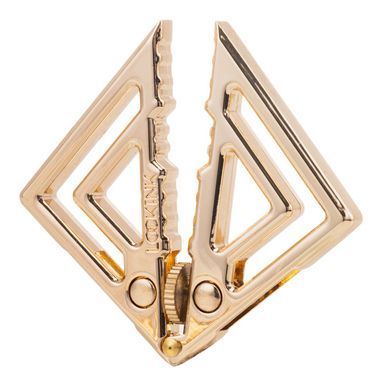 Зажимы для сосков с легкой подвеской LOCKINK Adjustable Nipple Clamps with Light Pendant, золотистые SX0848 фото