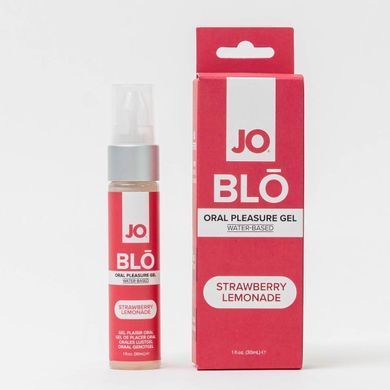 Гель для оральных ласк JO - BLO - Strawberry Lemonade 30 мл SX4602 фото