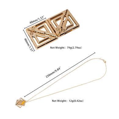 Зажимы для сосков с легкой подвеской LOCKINK Adjustable Nipple Clamps with Light Pendant, золотистые SX0848 фото