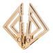 Зажимы для сосков с легкой подвеской LOCKINK Adjustable Nipple Clamps with Light Pendant, золотистые SX0848 фото 2