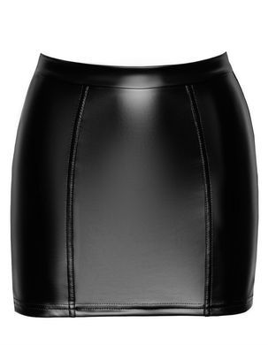 Юбка Noir Handmade F341 Powerwetlook and lace skirt - M SX2129 фото