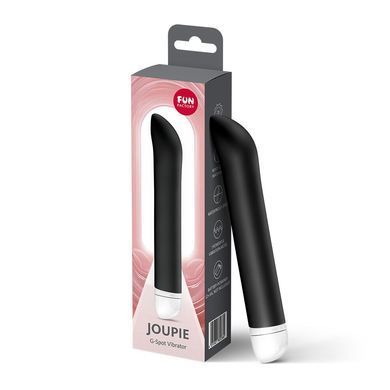 Вібратор для точки G Fun Factory JOUPIE Black, діаметр 2,5 см, на батарейках SX3715 фото