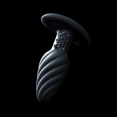 Анальная пробка с вибрацией и жемчужным массажем Dorcel Spin Plug, макс. диам. 3,8 см, пульт ДУ SO9019 фото