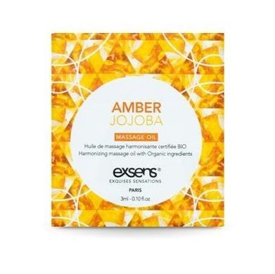 Пробник массажного масла EXSENS Amber Jojoba 3мл SO2384 фото