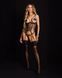 Корсет Obsessive Soranna cupless corset & crotchless thong S/M SX3622 фото 8