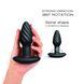Анальная пробка с вибрацией и жемчужным массажем Dorcel Spin Plug, макс. диам. 3,8 см, пульт ДУ SO9019 фото 2