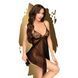 Бебі-дол з ажурним бралетом та високим розрізом Penthouse - Sweet Beast Black S/M SO5296 фото