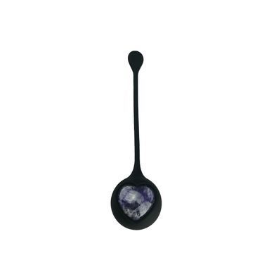 Вагинальные шарики Adrien Lastic Harmony Stones, полудрагоценные камни, диаметр 3 см, 2 держателя SX1272 фото