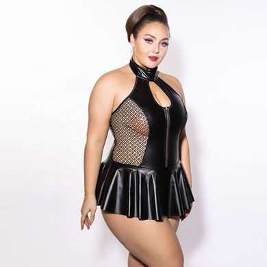 Боді JSY P61158 Black Plus Size SX1876 фото