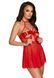 Беби-дол Kissable Sexy Kiss Babydoll Red S/M SX1954 фото 3