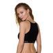 Спортивный топ с прозрачной вставкой Passion PS006 TOP S, black SO4241 фото 2