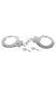 Металлические наручники Fetish Tentation Adjustable metal wrist cuffs, 2 ключа SX1090 фото 3