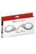 Металлические наручники Fetish Tentation Adjustable metal wrist cuffs, 2 ключа SX1090 фото 4
