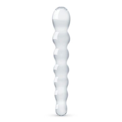 Скляний дилдо у вигляді намистин Gildo Glass Dildo No. 19 SO4419 фото