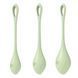 Набор йони-бусин Satisfyer Yoni Power 2 Light Green, диаметр 2-2,5-3 см, масса 22-44-73 г SO5549 фото