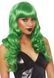 Хвиляста перука Leg Avenue Misfit Long Wavy Wig Green, довга, реалістичний вигляд, 61 см SO8009 фото