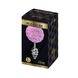 Металлическая анальная пробка Кроличий хвостик Alive Fluffy Twist Plug L Purple, диаметр 3,8 см