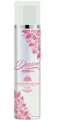 Возбуждающий лубрикант на силиконовой основе Desire by Swiss Navy Sensual Arousal Gel 75 мл SO5649 фото