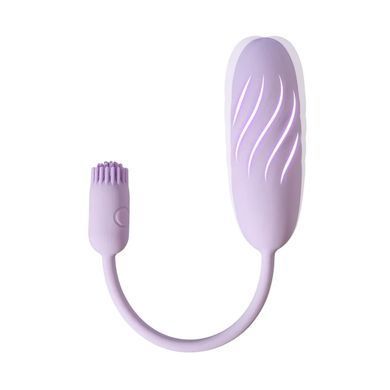 Смарт-віброяйце Svakom Plume Pastel Lilac, 2 мотори, м&rsquo;який кінчик для стимуляції клітора SX4325 фото