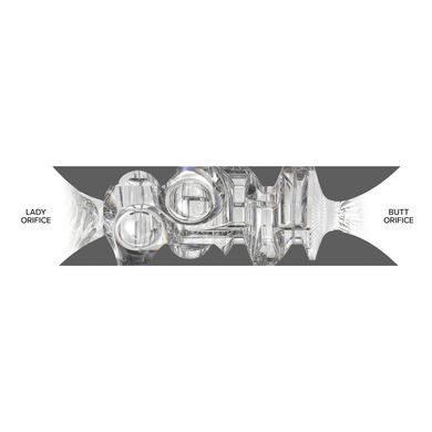 Двосторонній мастурбатор Fleshlight Quickshot Autumn Falls, компактний, зі зліпка вульви та ануса SX0679 фото